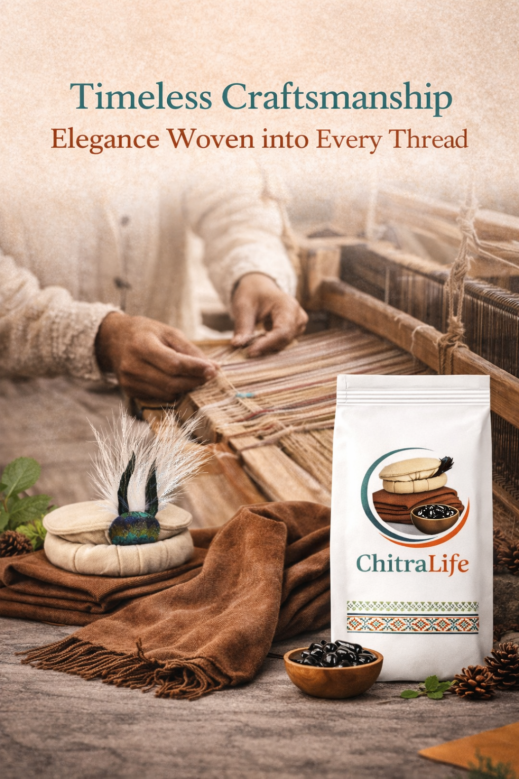 Traditional Chitrali artisans demonstrating authentic handcrafting techniques and cultural heritage